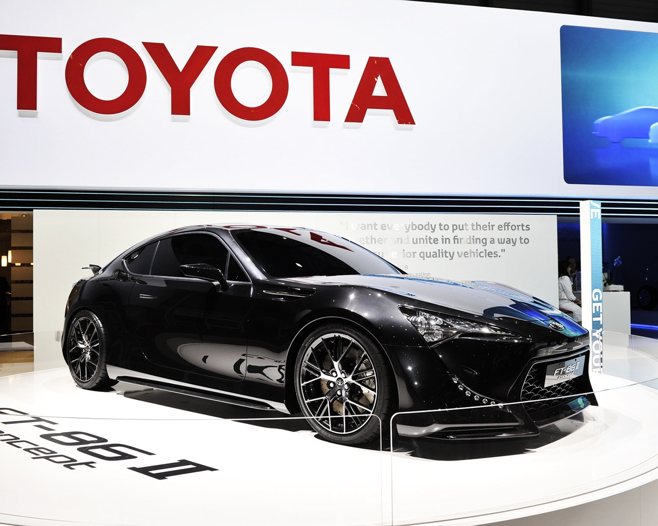 Toyota FT-86 II Concept for 1280 x 1024 resolution