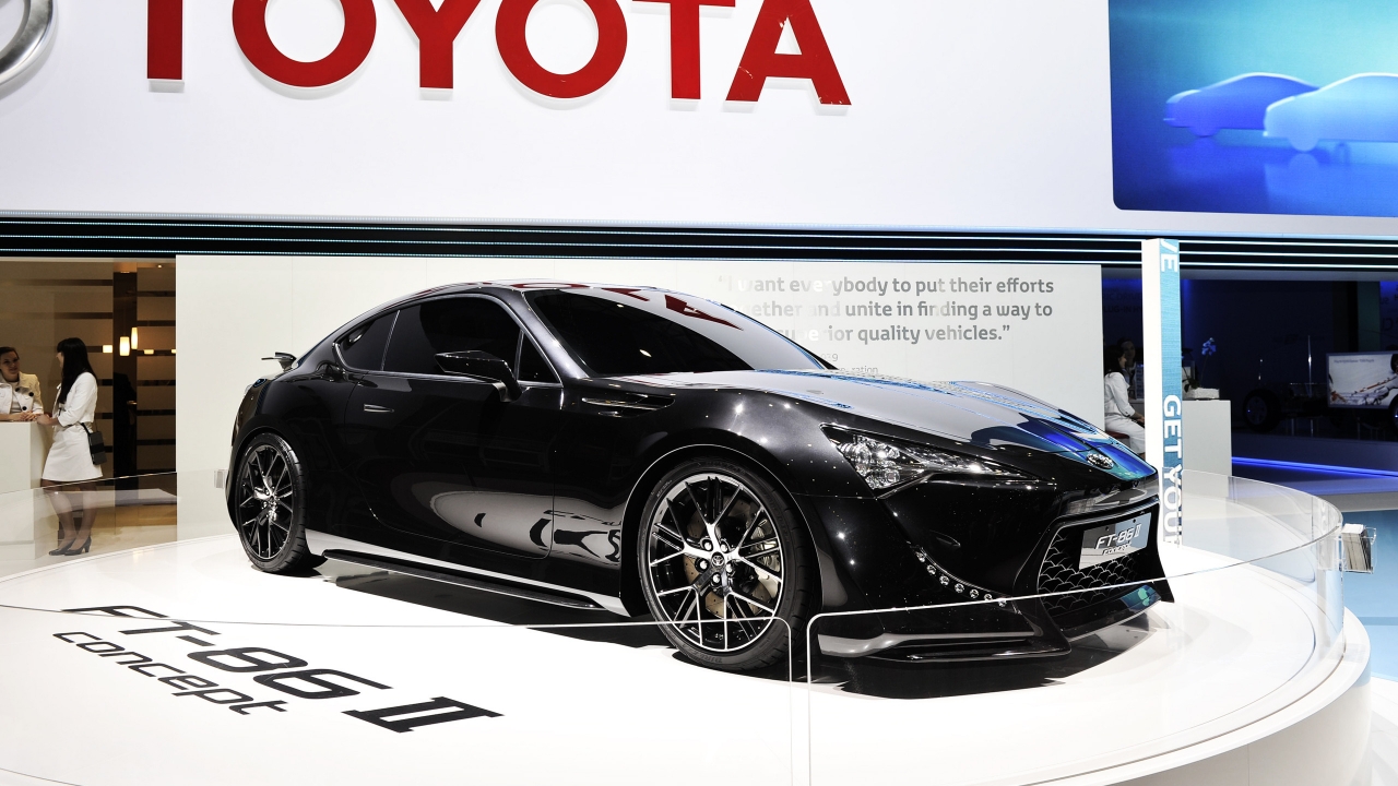 Toyota FT-86 II Concept for 1280 x 720 HDTV 720p resolution