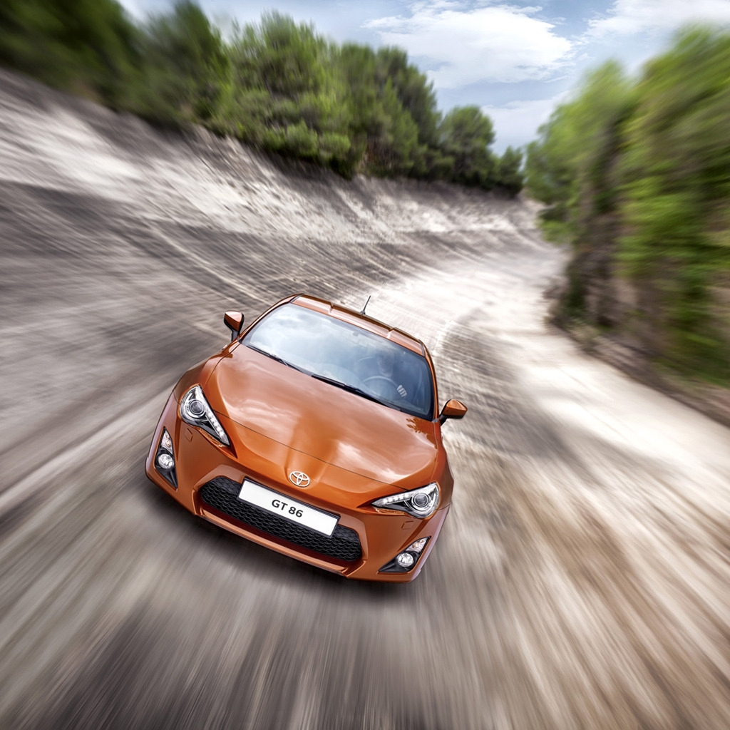 Toyota GT 86 Speed for 1024 x 1024 iPad resolution