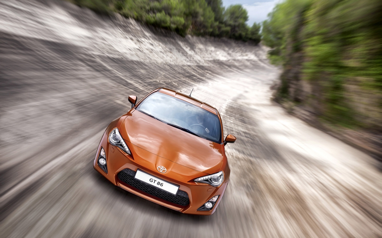Toyota GT 86 Speed for 1280 x 800 widescreen resolution