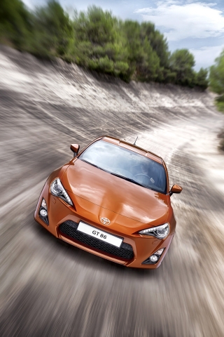 Toyota GT 86 Speed for 320 x 480 iPhone resolution