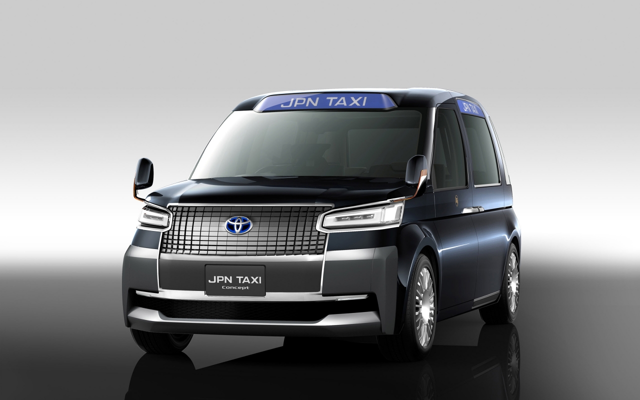 Toyota Japan Taxi Concept Car for 1280 x 800 widescreen resolution