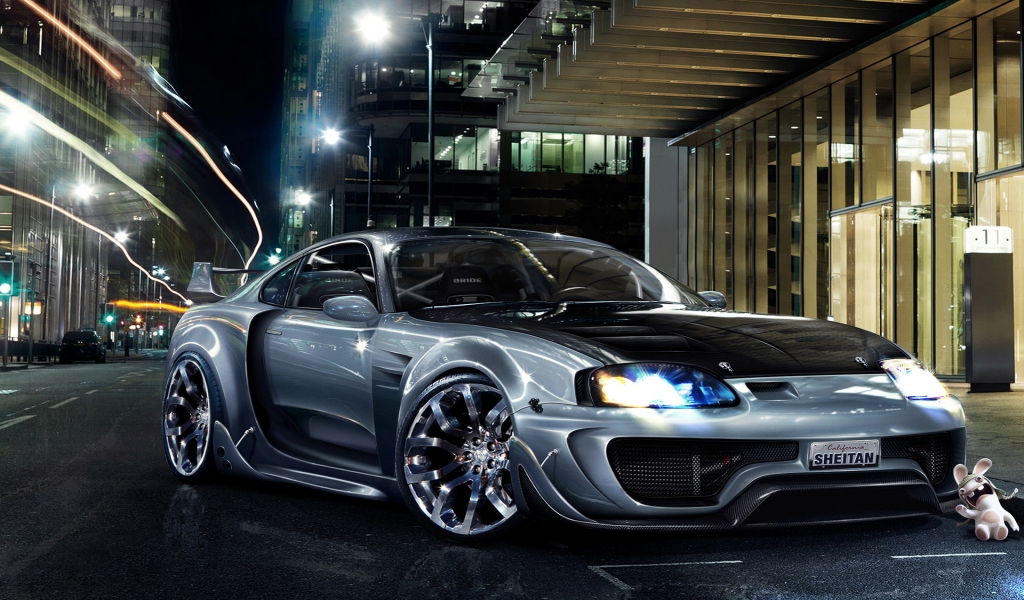 Toyota Supra Tuning for 1024 x 600 widescreen resolution