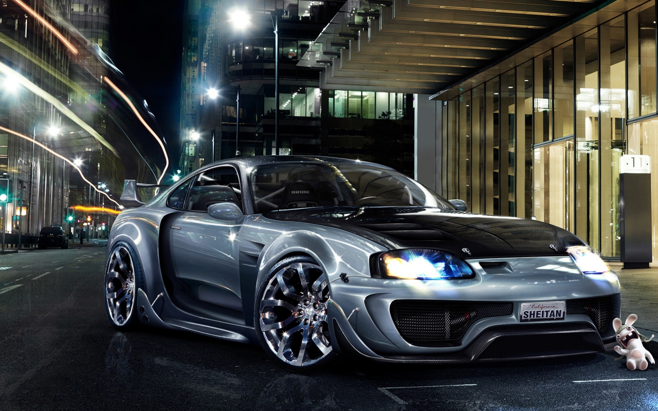 Toyota Supra Tuning for 1280 x 800 widescreen resolution
