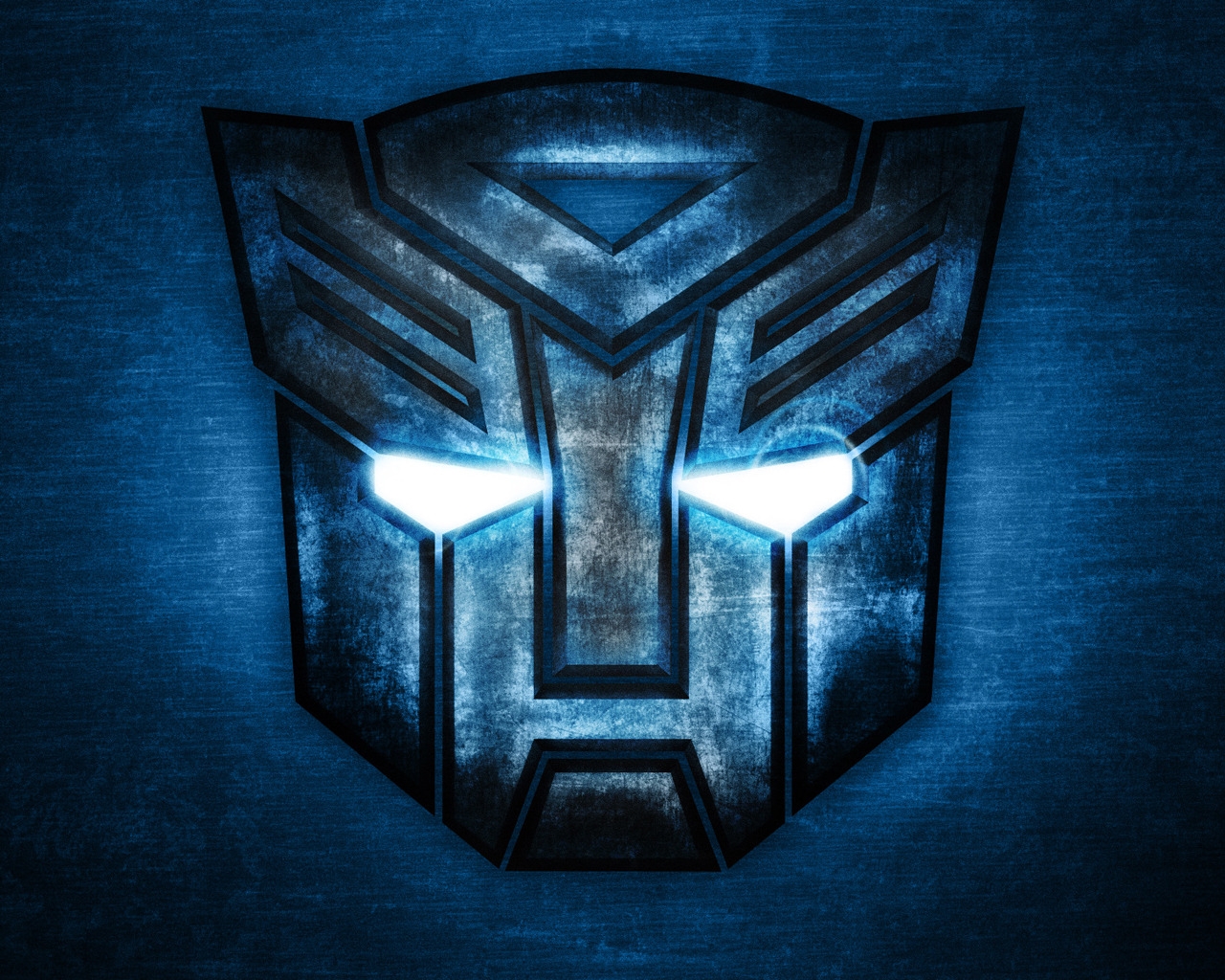 Transformers Blue Logo for 1280 x 1024 resolution