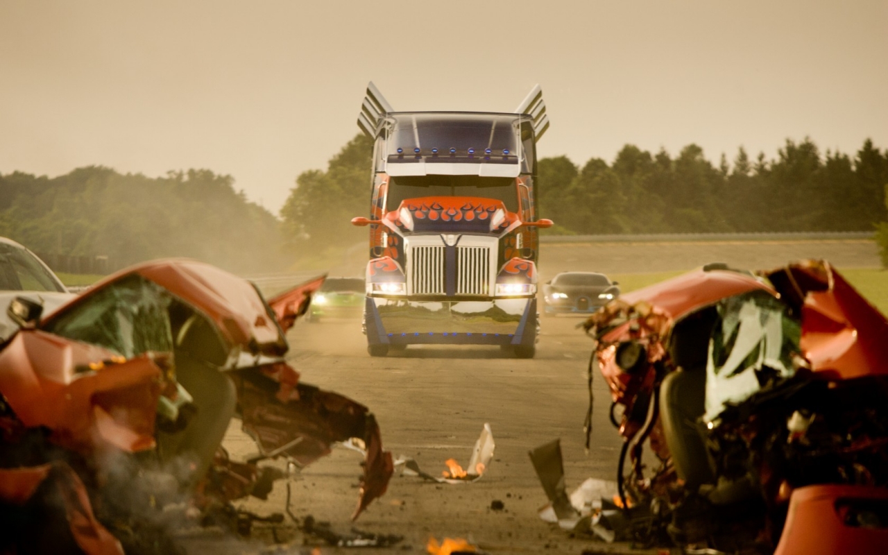 Transformers The Era of Destruction for 1280 x 800 widescreen resolution