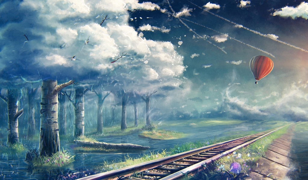 Traveling into Dreams for 1024 x 600 widescreen resolution