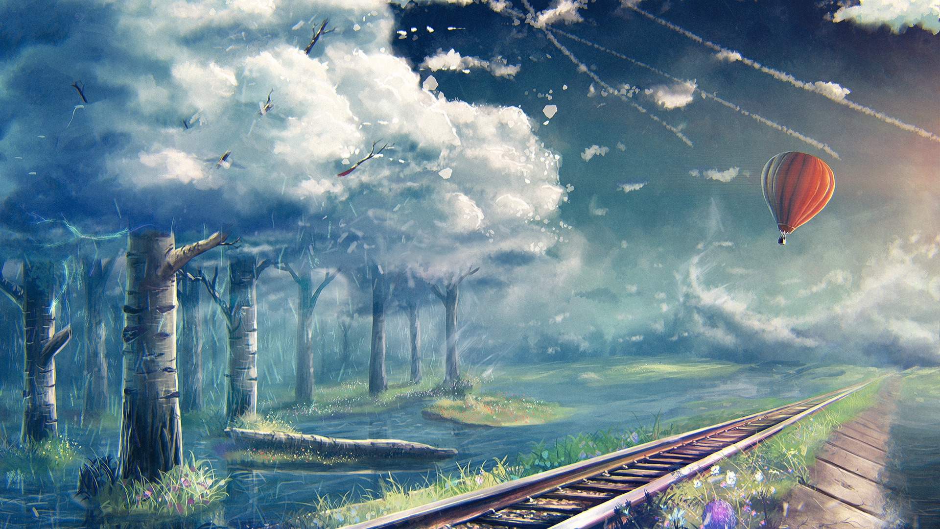 Traveling into Dreams for 1920 x 1080 HDTV 1080p resolution