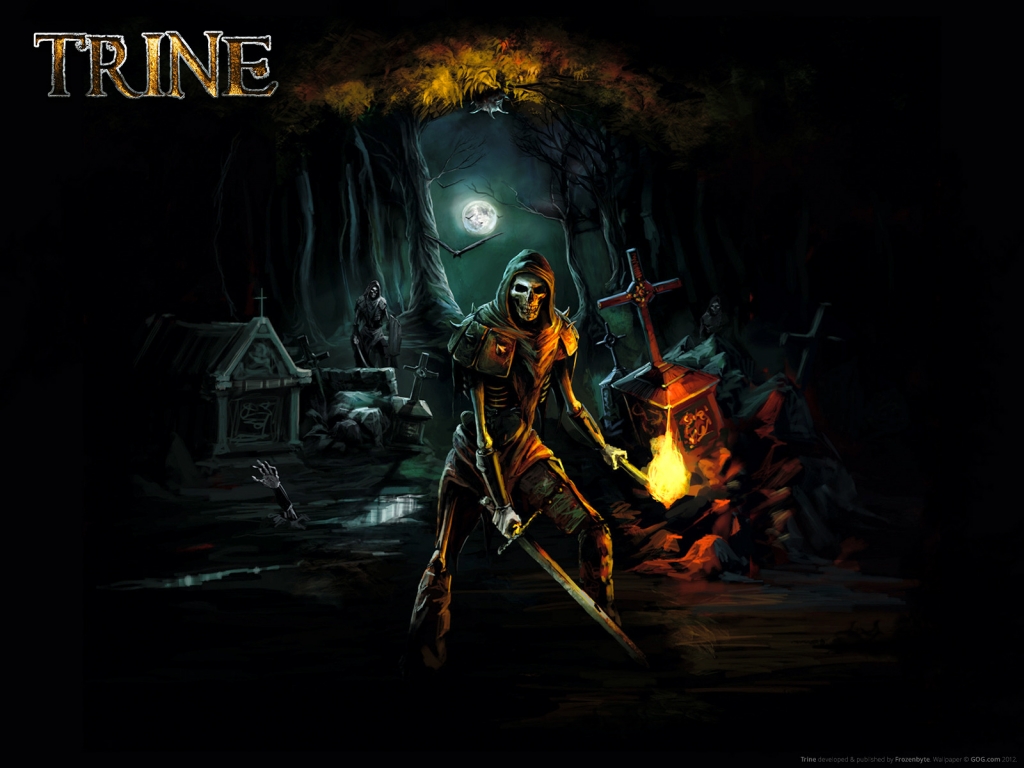 Trine Game for 1024 x 768 resolution