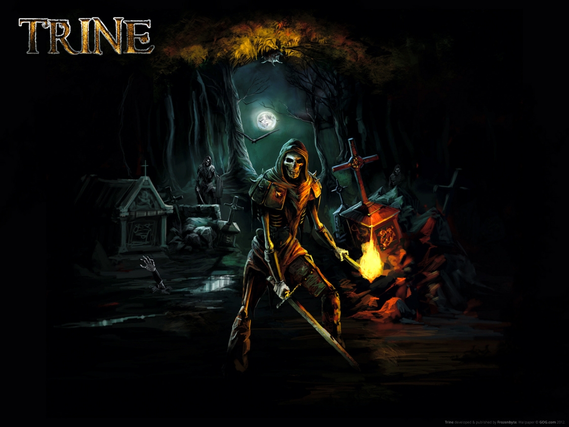 Trine Game for 1152 x 864 resolution