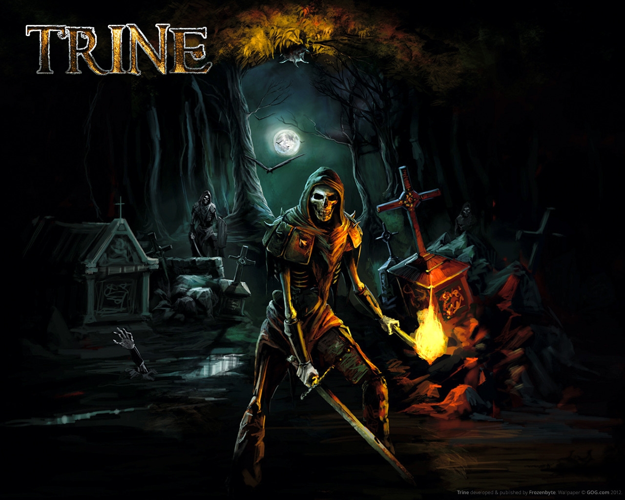 Trine Game for 1280 x 1024 resolution