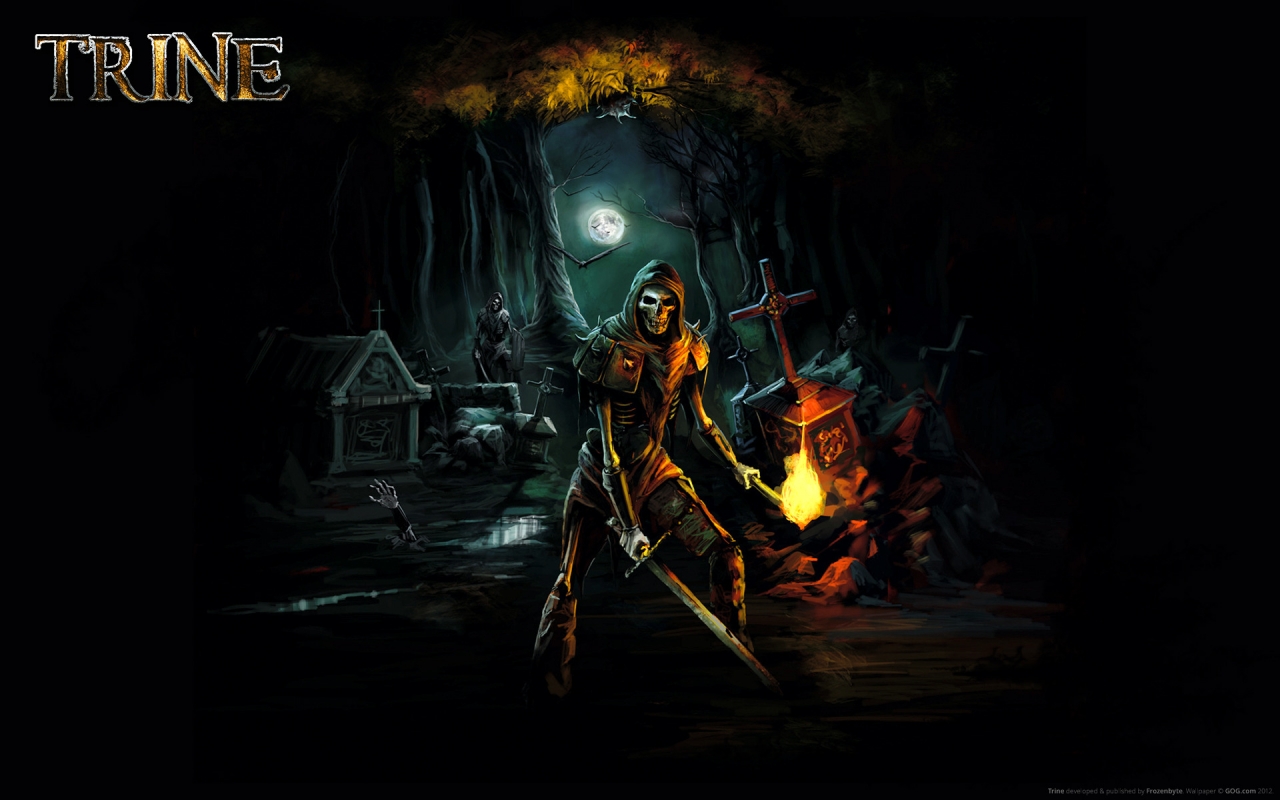 Trine Game for 1280 x 800 widescreen resolution