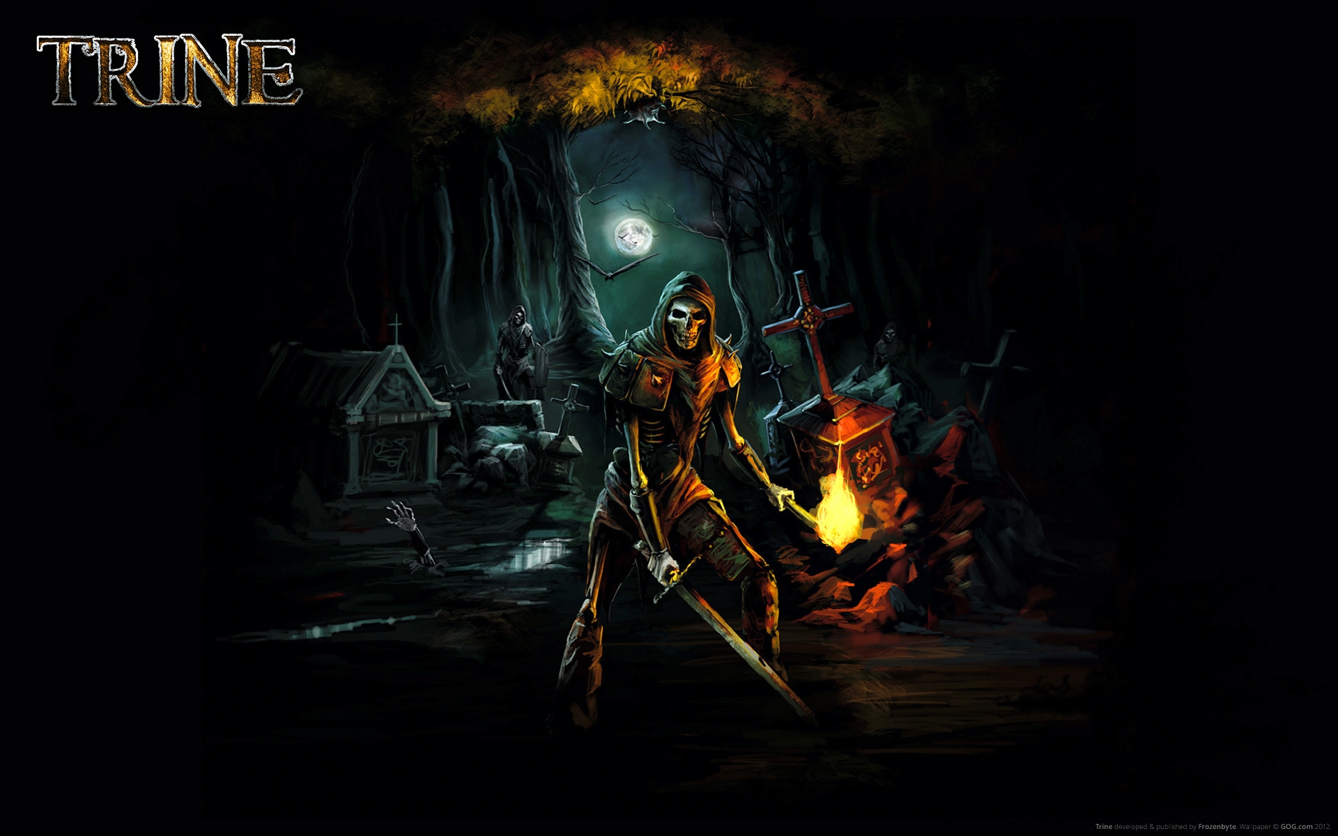 Trine Game for 1920 x 1200 widescreen resolution