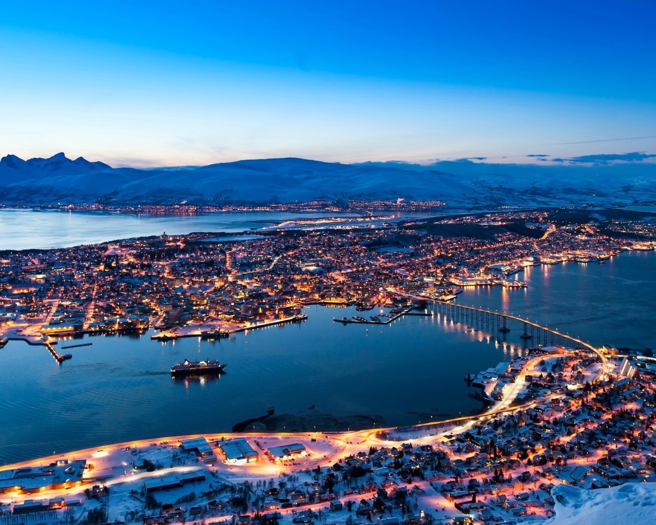 Tromso Norway for 1280 x 1024 resolution