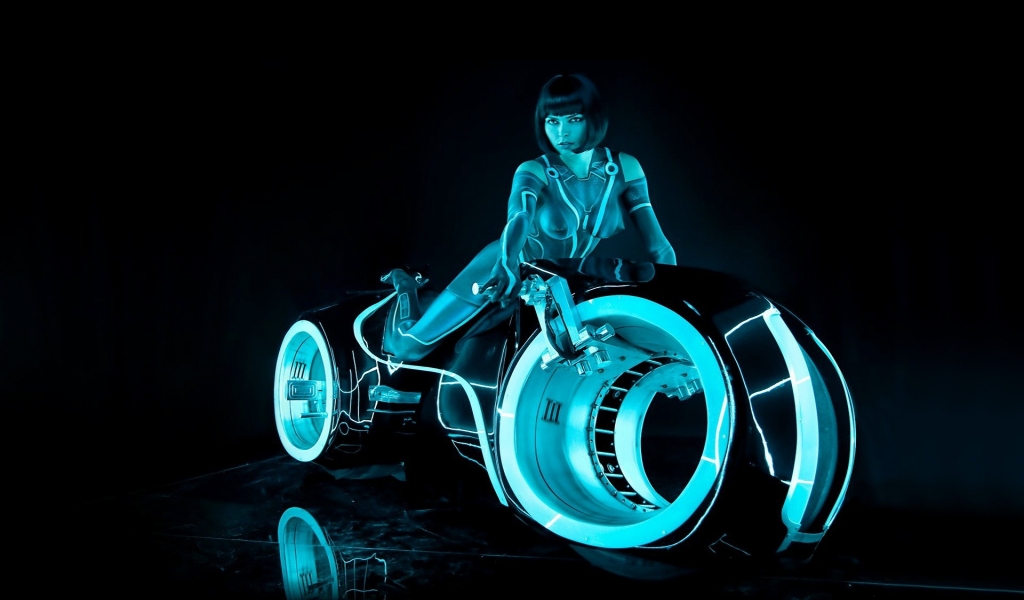 Tron Legacy 2010 Film for 1024 x 600 widescreen resolution