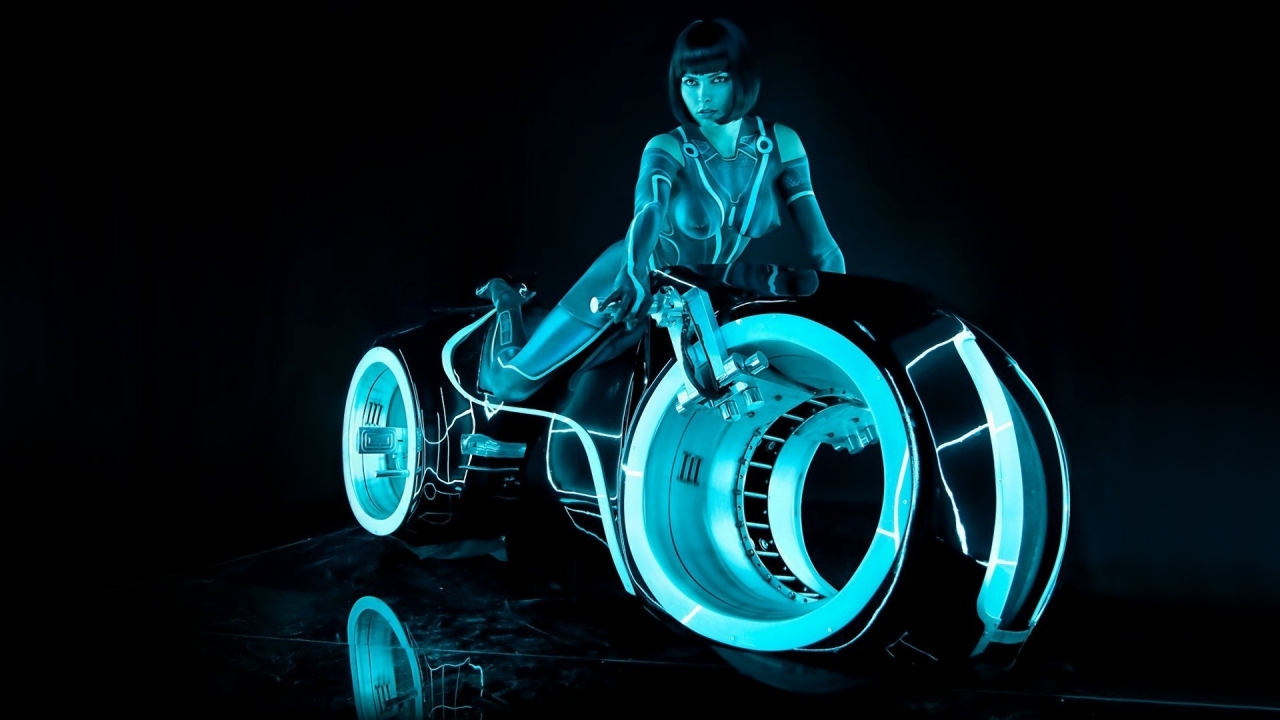 Tron Legacy 2010 Film for 1280 x 720 HDTV 720p resolution