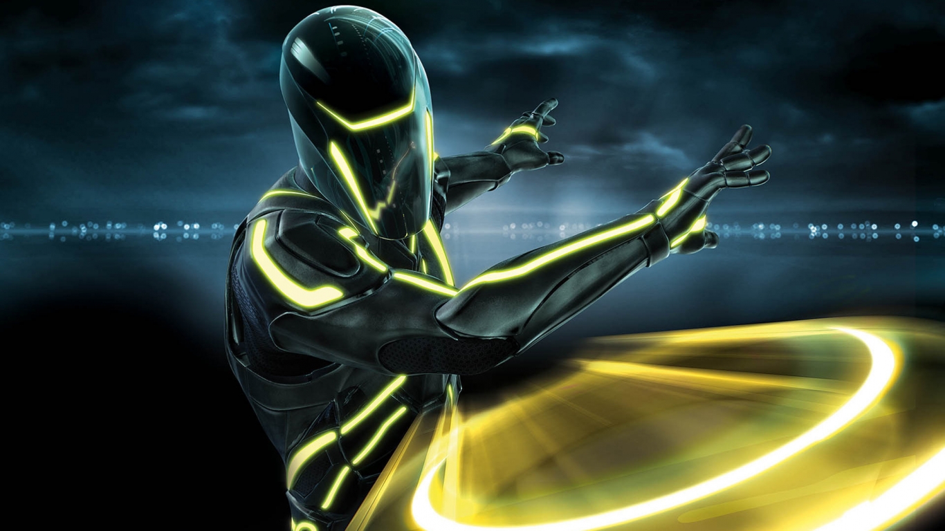 Tron Legacy Clu for 1366 x 768 HDTV resolution