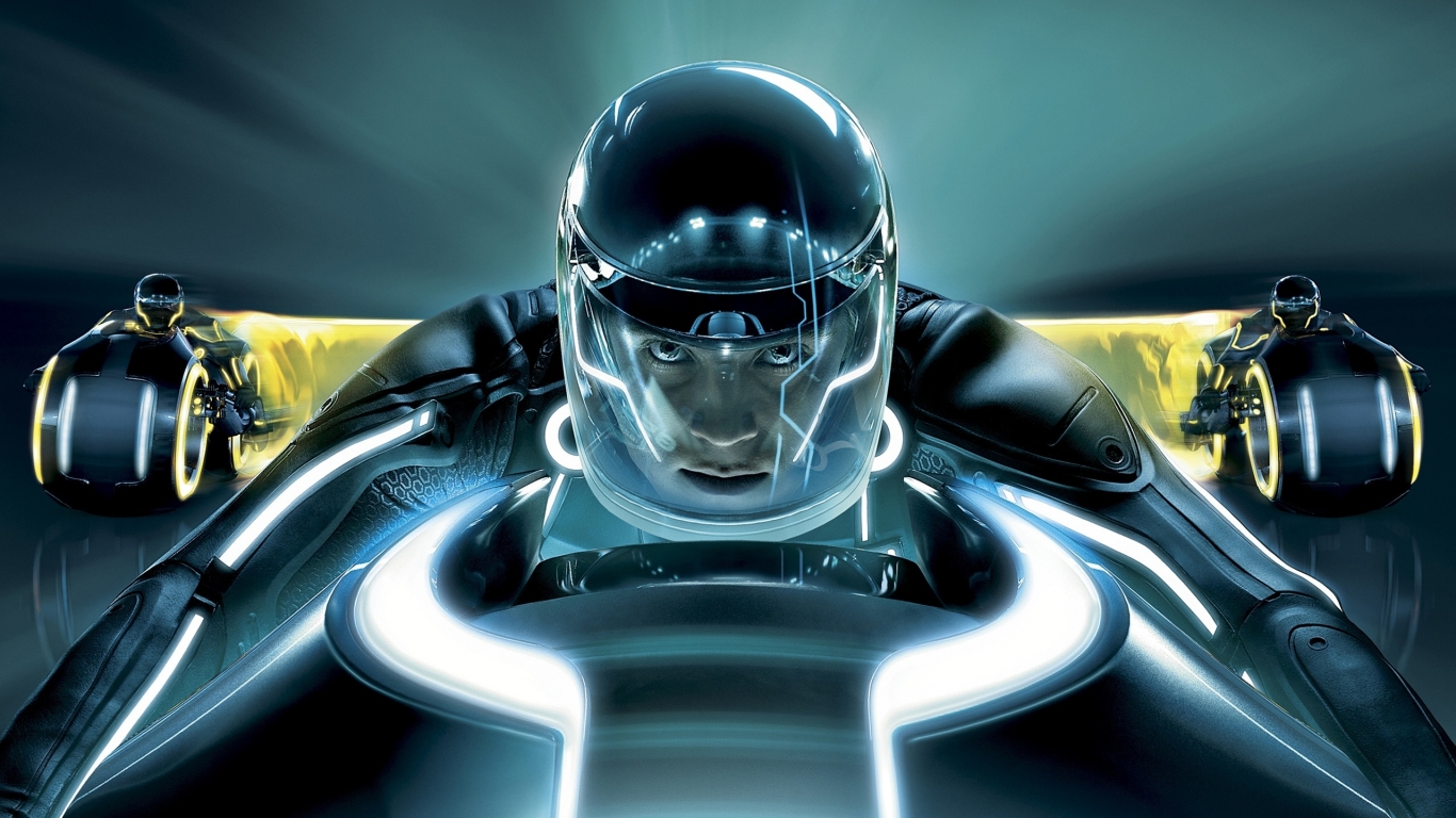 Tron Legacy Movie for 1366 x 768 HDTV resolution