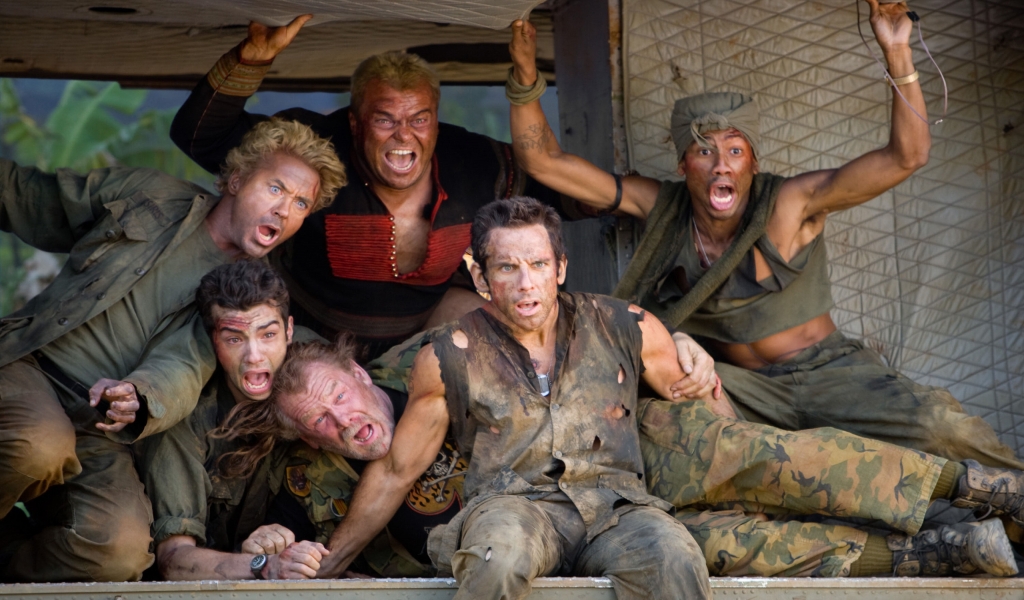 Tropic Thunder for 1024 x 600 widescreen resolution