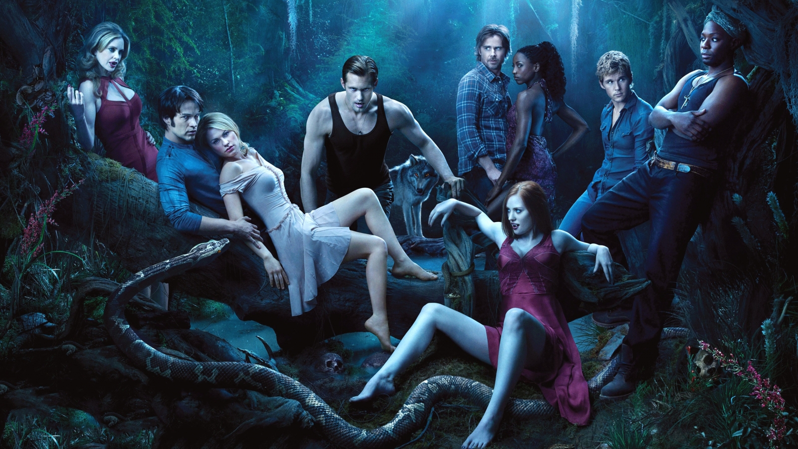 True Blood Season 3 for 1600 x 900 HDTV resolution