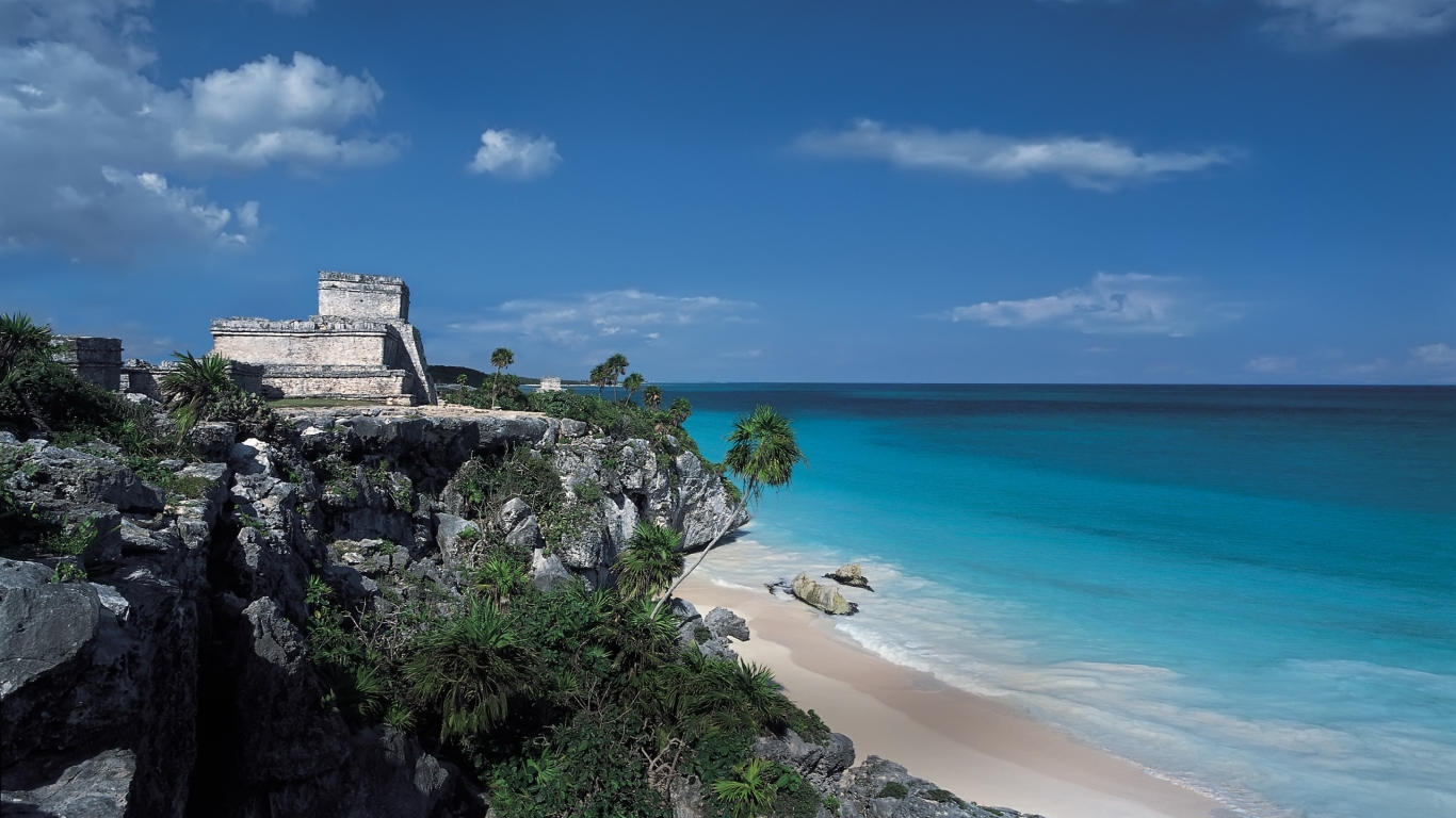 Tulum Mexico for 1366 x 768 HDTV resolution