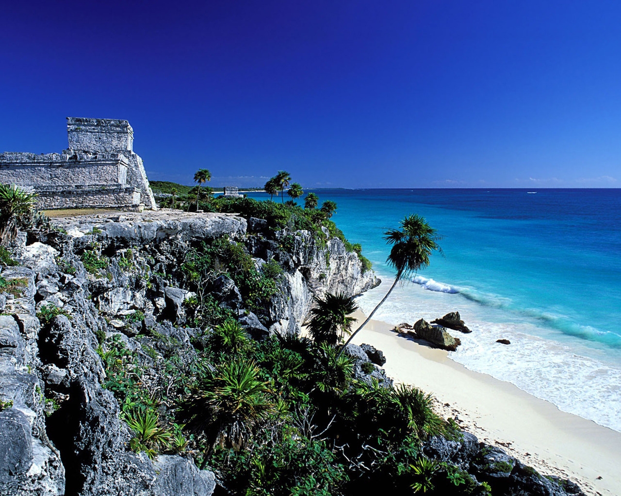 Tulum Mexico Summer for 1280 x 1024 resolution