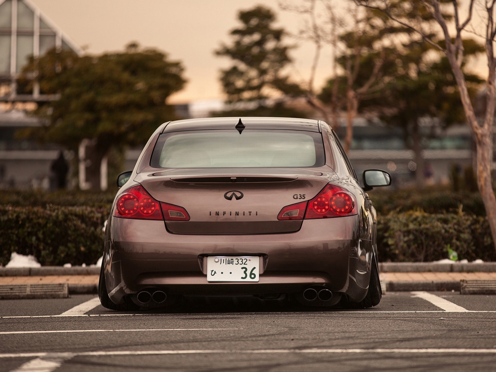 Tuned G35 Infiniti for 1024 x 768 resolution