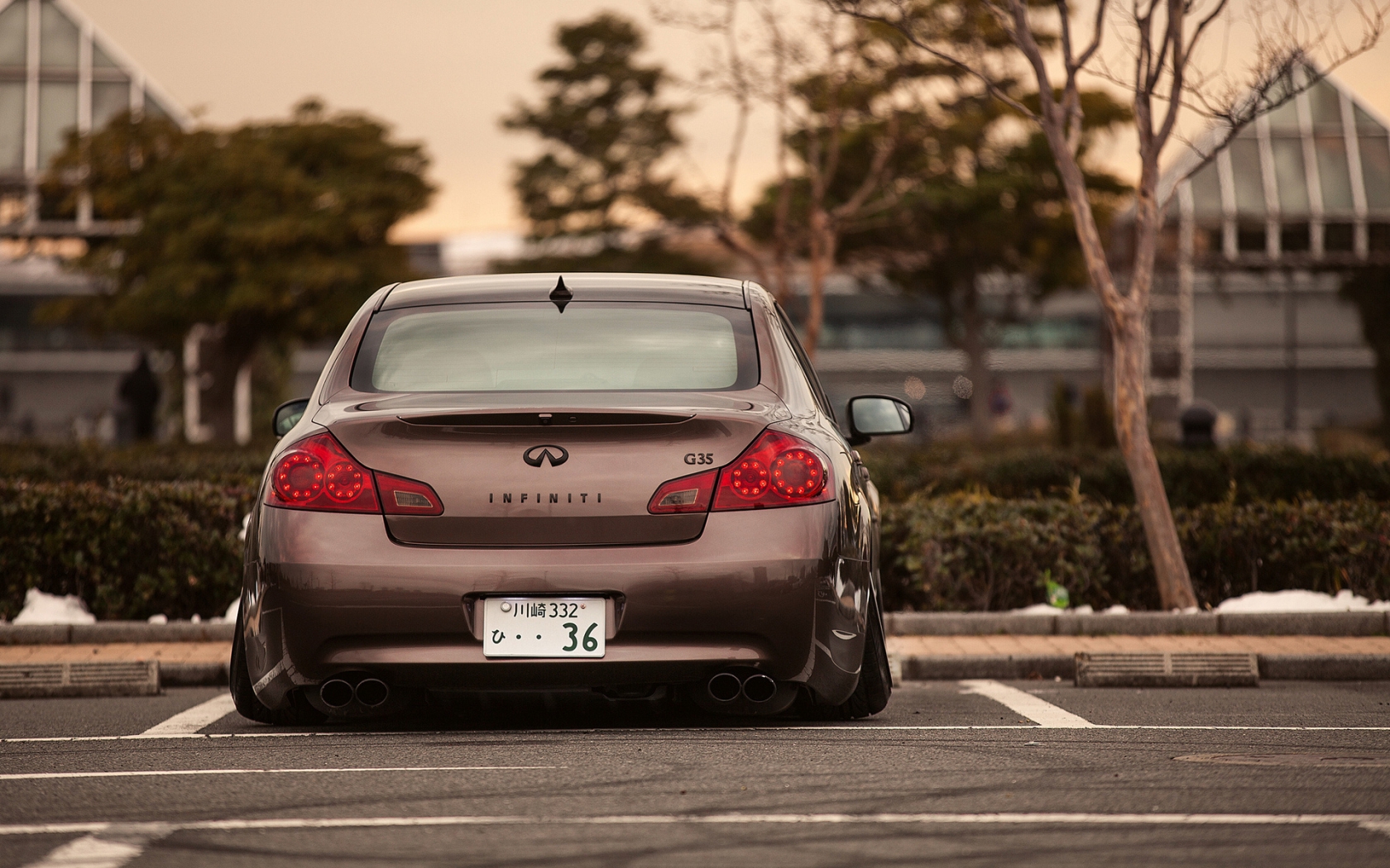 Tuned G35 Infiniti for 1680 x 1050 widescreen resolution