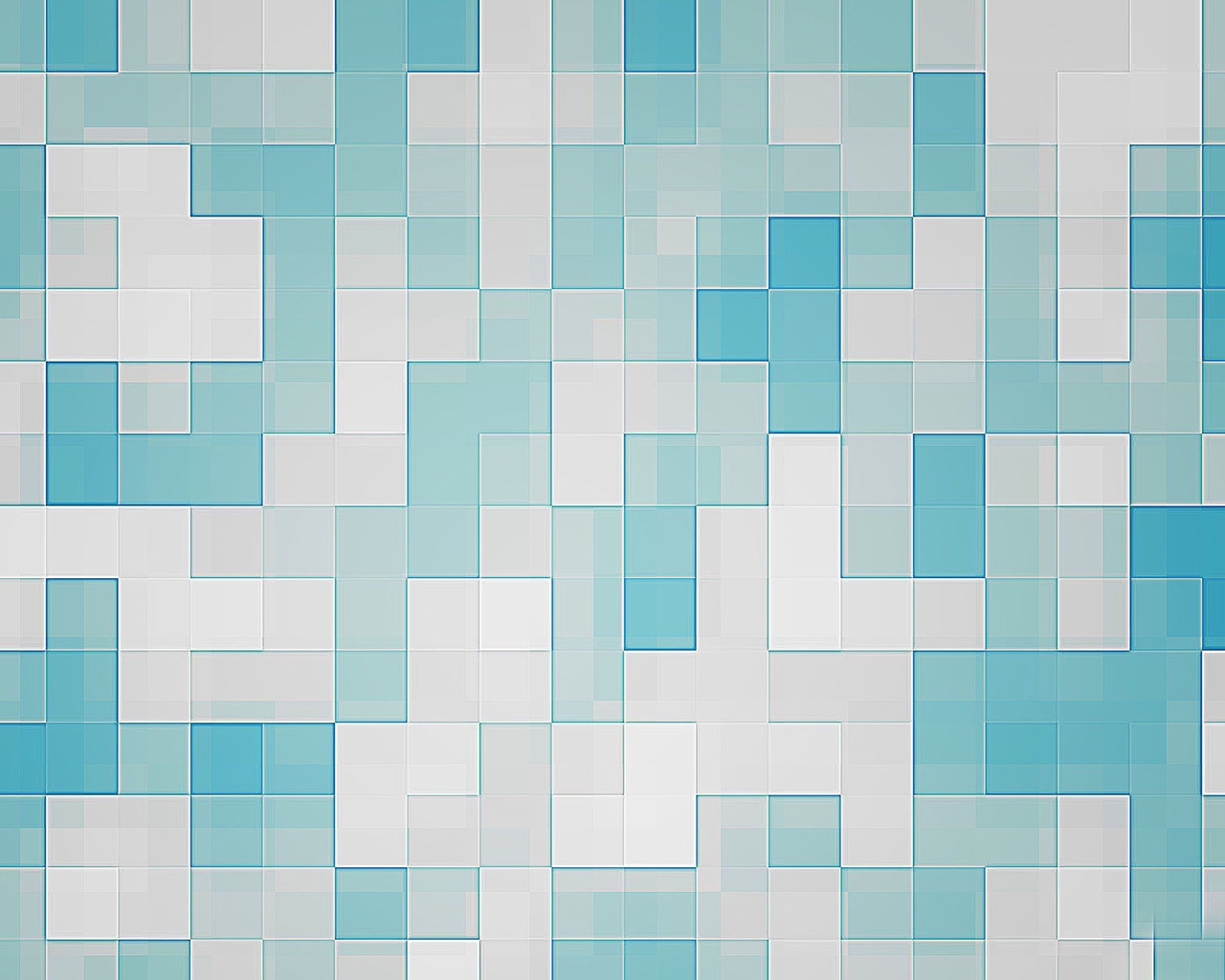 Turquoise Mosaic for 1280 x 1024 resolution