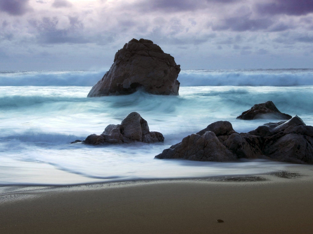 Twilight at Big Sur for 1024 x 768 resolution