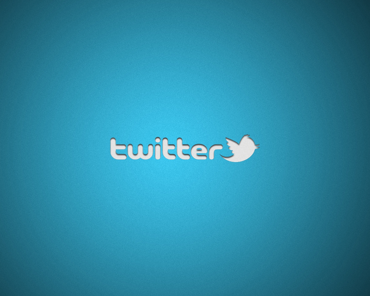Twitter Logo for 1280 x 1024 resolution