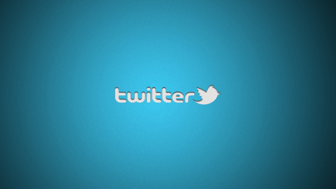 Twitter Logo for 1280 x 720 HDTV 720p resolution