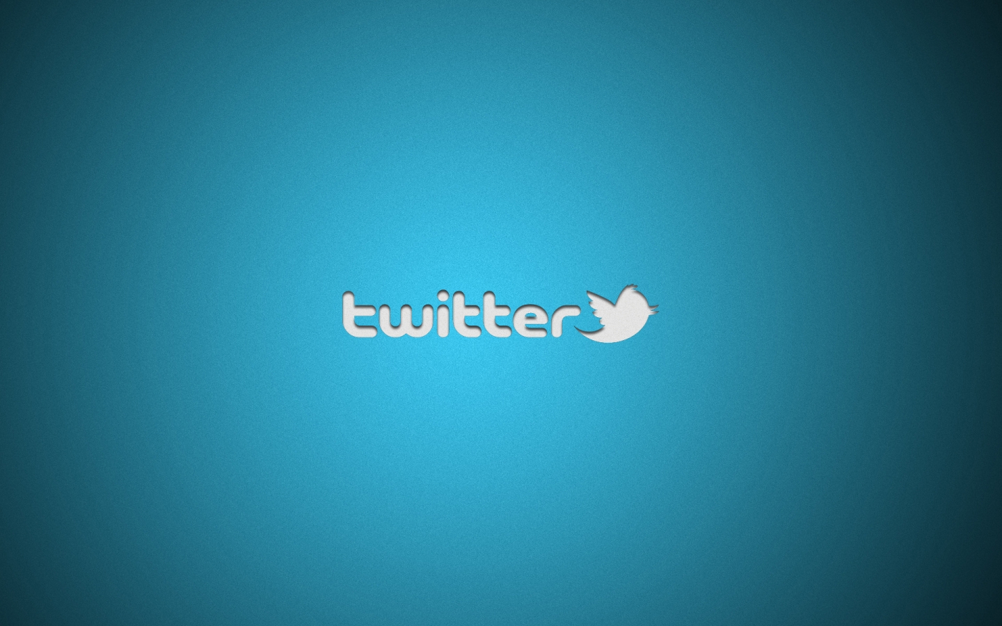 Twitter Logo for 1440 x 900 widescreen resolution