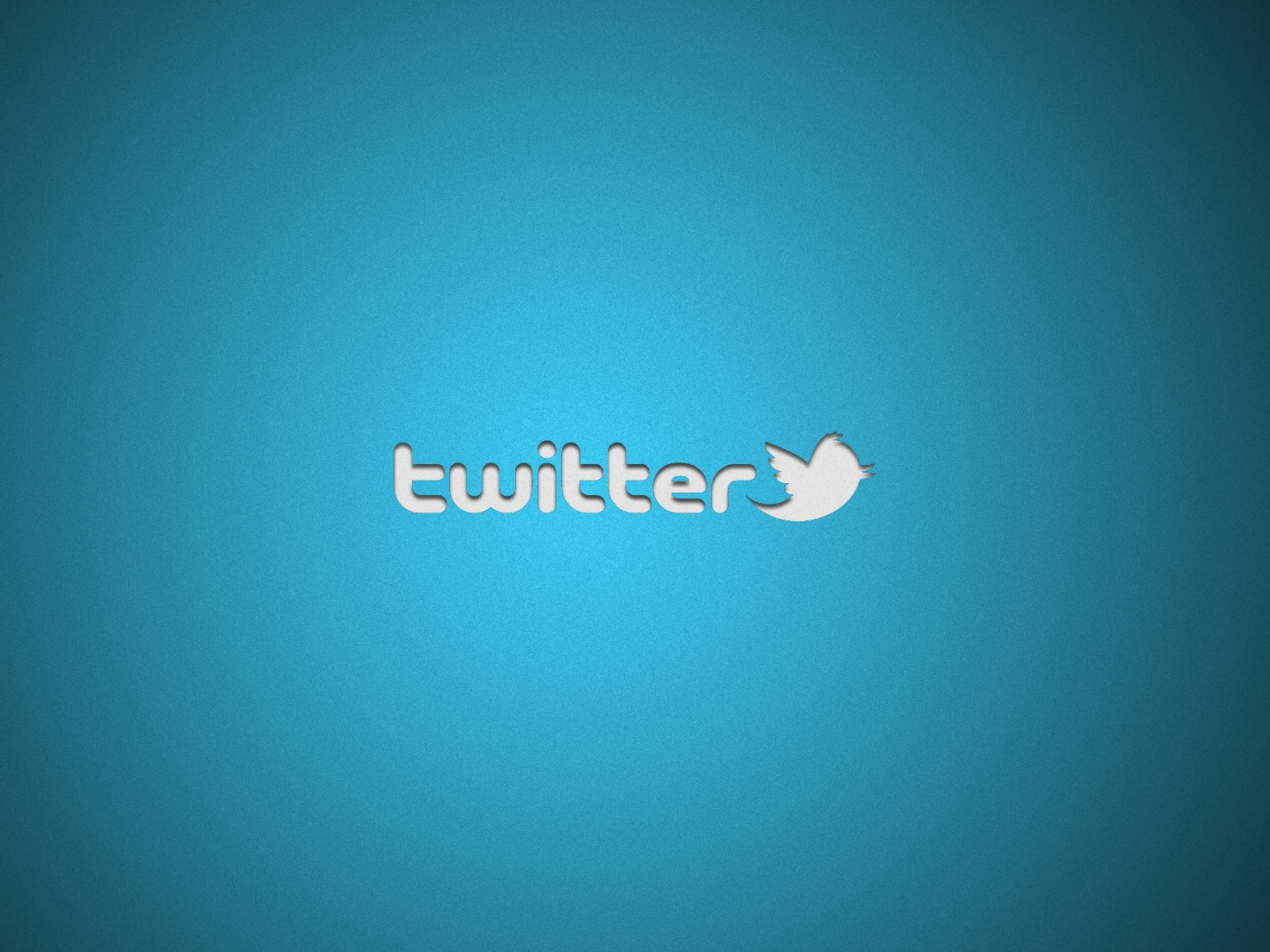Twitter Logo for 1600 x 1200 resolution