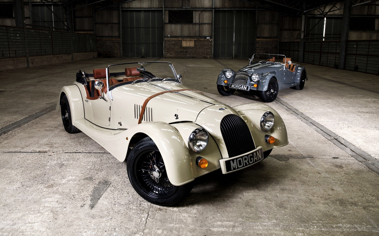 Two Morgan Roadster for 1280 x 800 widescreen resolution