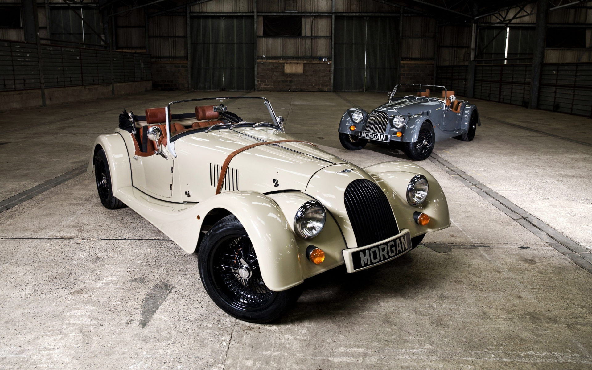 Two Morgan Roadster for 1920 x 1200 widescreen resolution