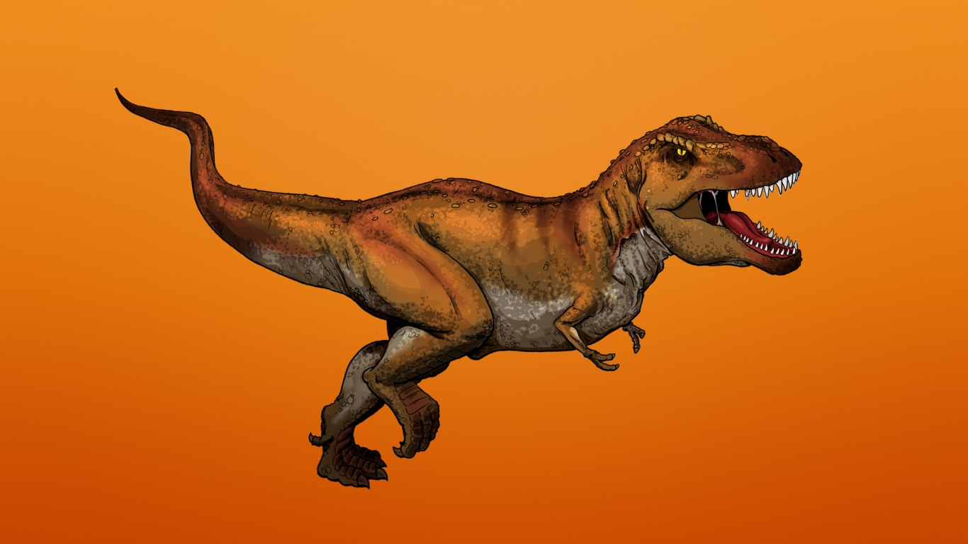 Tyrannosaurus Rex for 1366 x 768 HDTV resolution