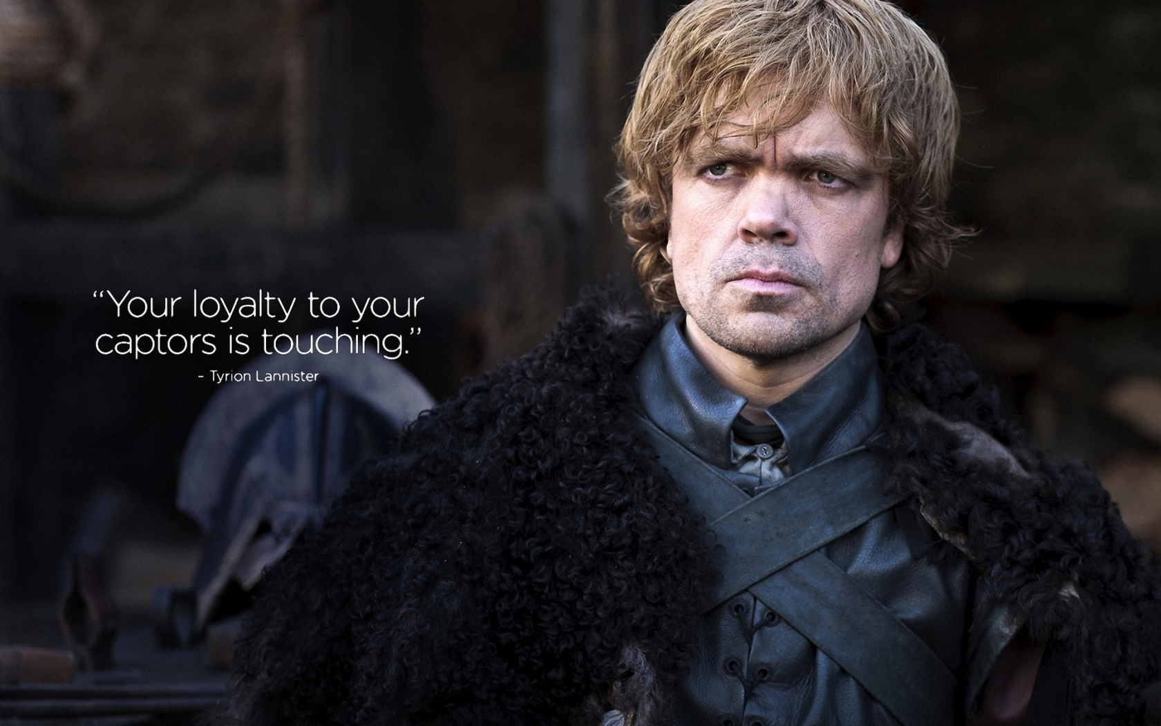Tyrion Lannister Quote Game of Thrones for 1680 x 1050 widescreen resolution