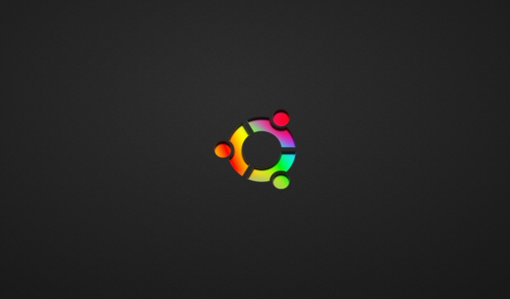 Ubuntu Colored for 1024 x 600 widescreen resolution
