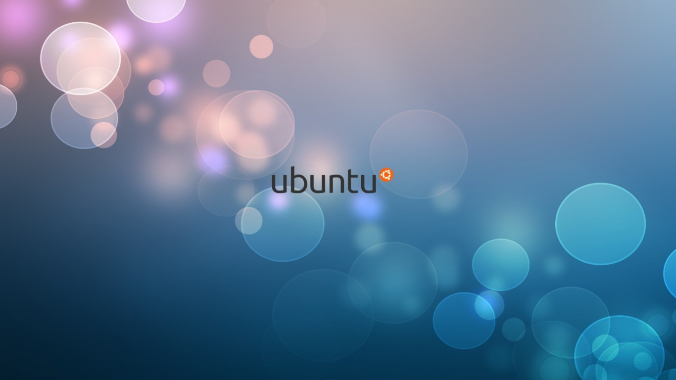 Ubuntu Minimalistic for 1366 x 768 HDTV resolution