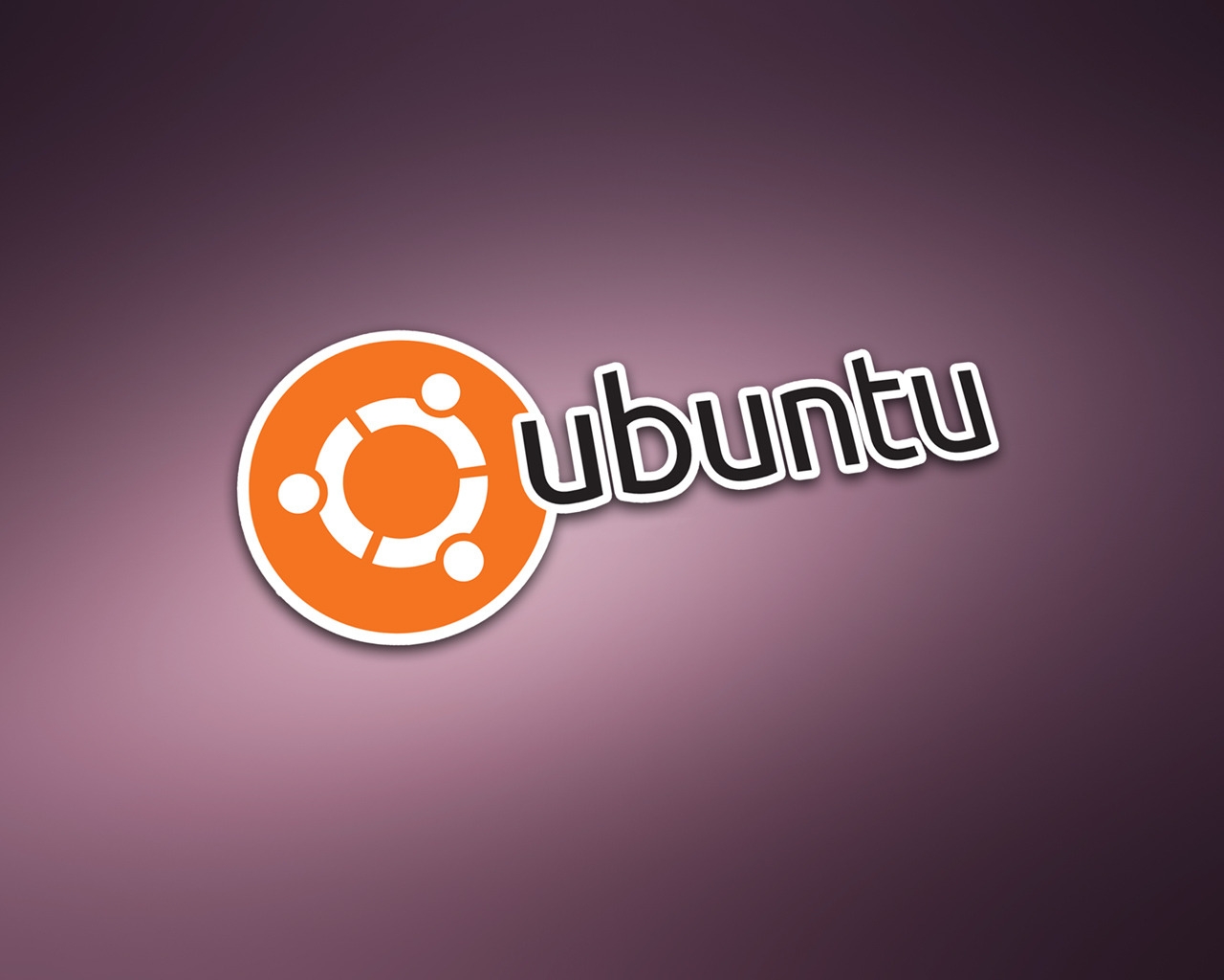 Ubuntu Modern Logo for 1280 x 1024 resolution