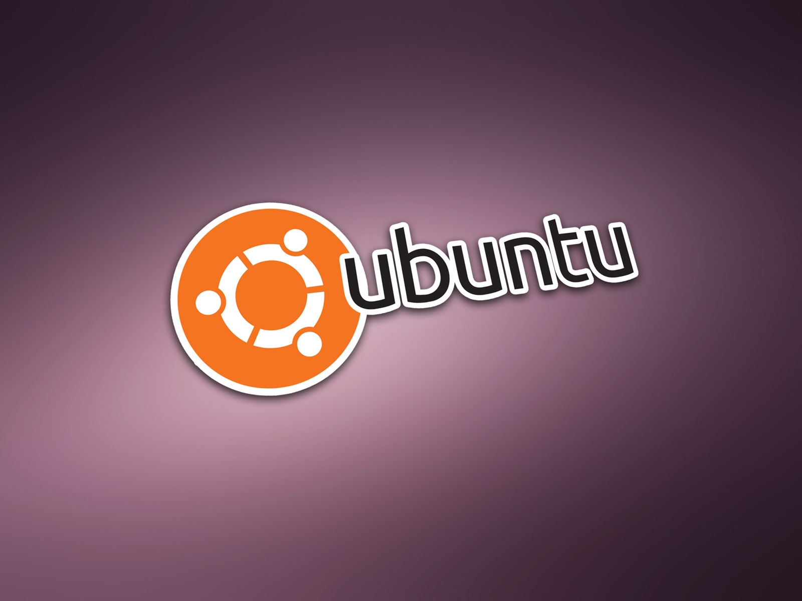 Ubuntu Modern Logo for 1600 x 1200 resolution