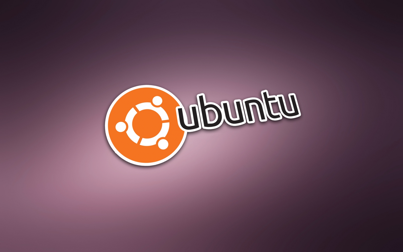 Ubuntu Modern Logo for 1680 x 1050 widescreen resolution