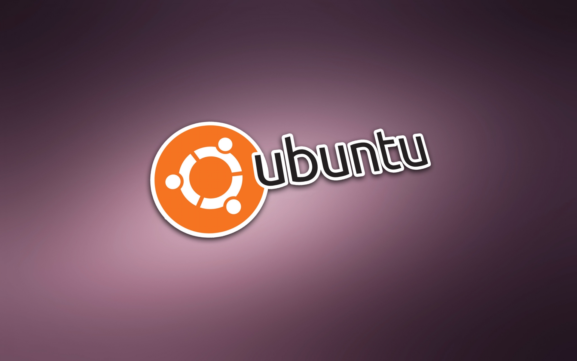 Ubuntu Modern Logo for 1920 x 1200 widescreen resolution