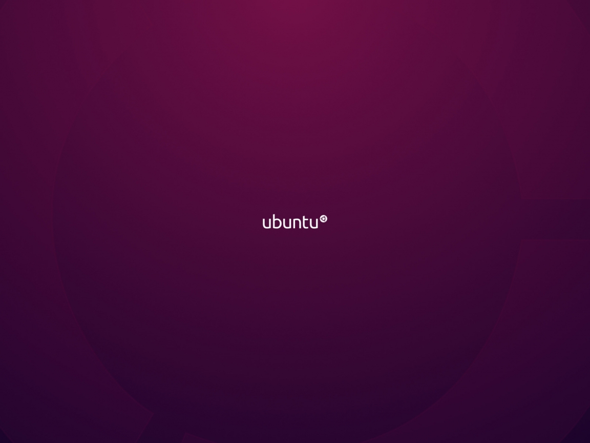 Ubuntu Purple for 1152 x 864 resolution