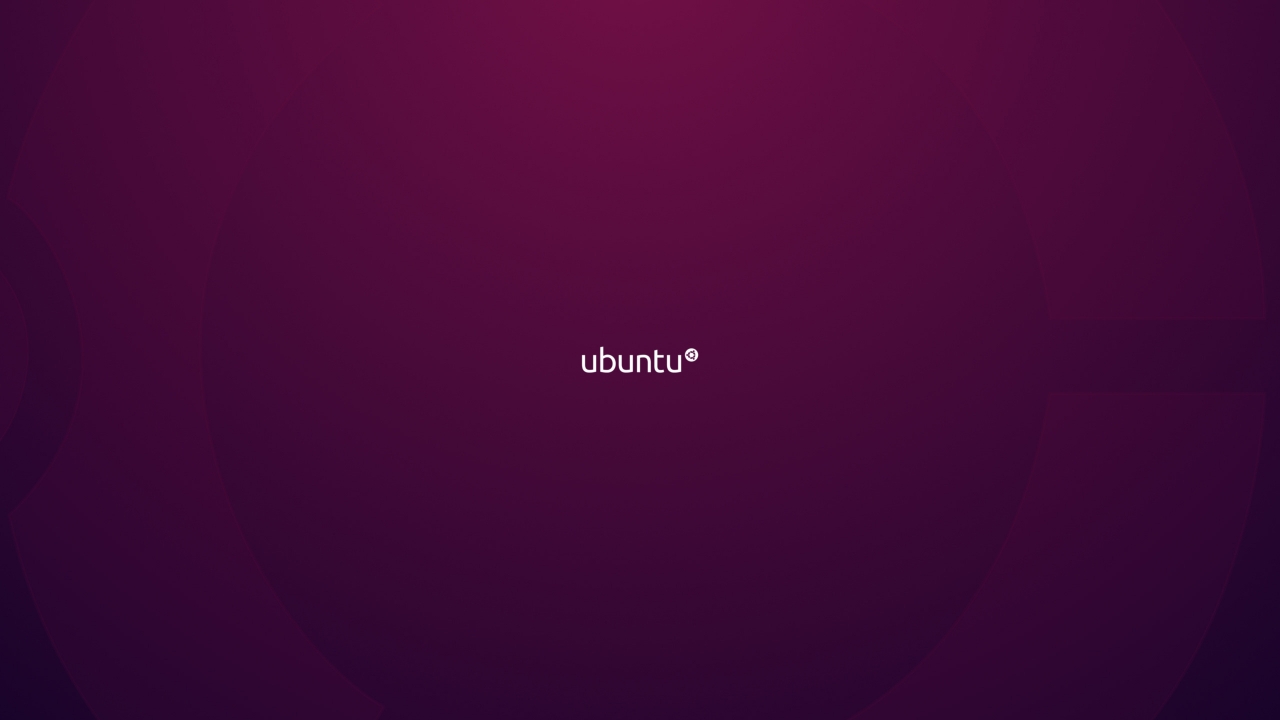 Ubuntu Purple for 1280 x 720 HDTV 720p resolution