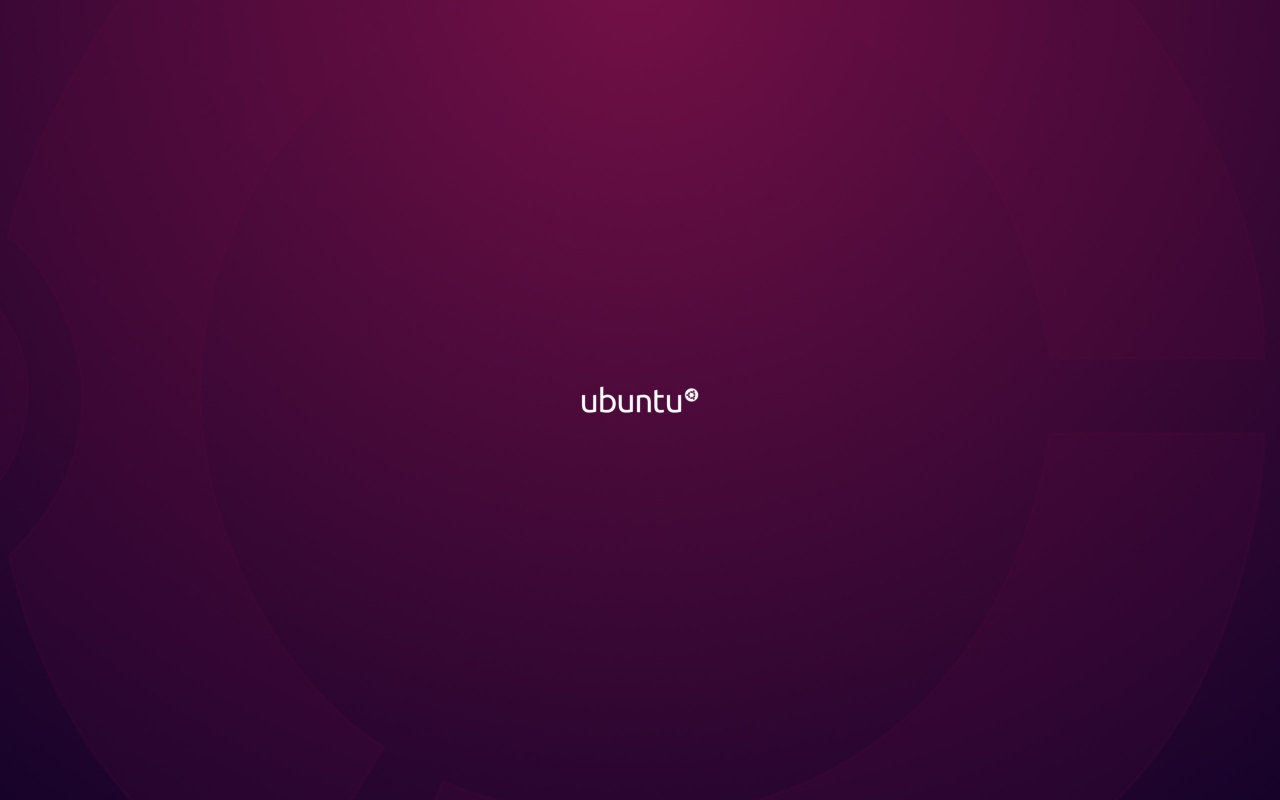 Ubuntu Purple for 1280 x 800 widescreen resolution