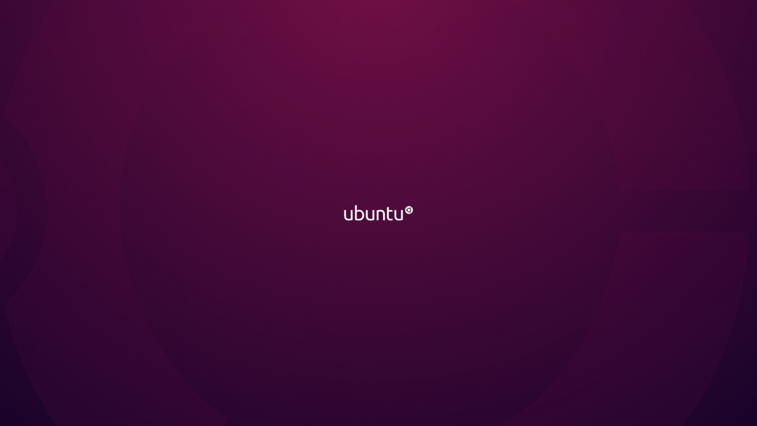 Ubuntu Purple for 1536 x 864 HDTV resolution