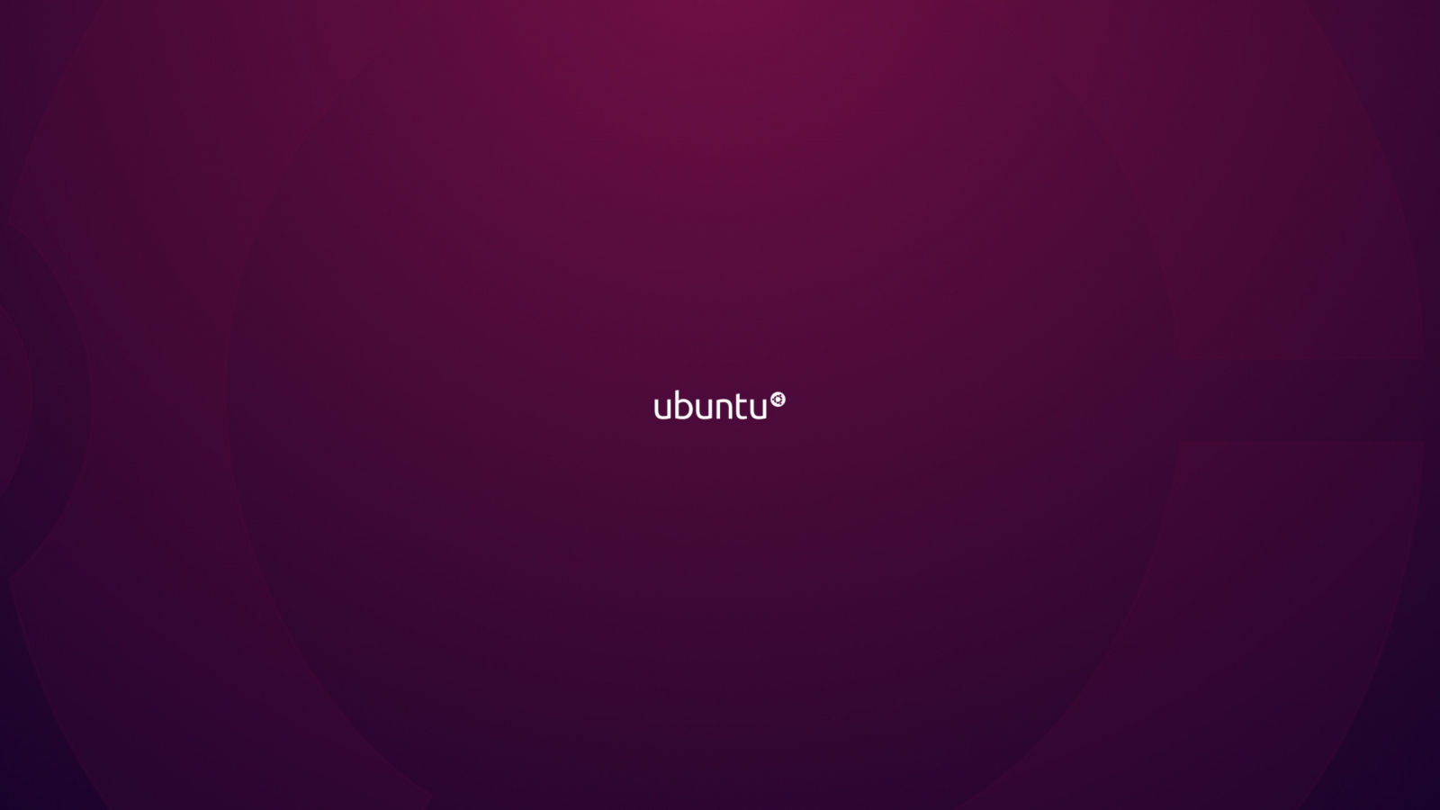 Ubuntu Purple for 1600 x 900 HDTV resolution