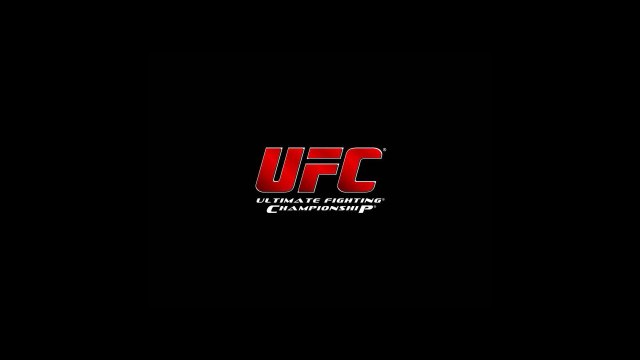 UFC Logo for 1280 x 720 HDTV 720p resolution